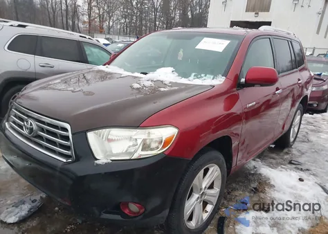 2009 Toyota Highlander Limited из США, поврежденный, VIN JTEES42A392150713
